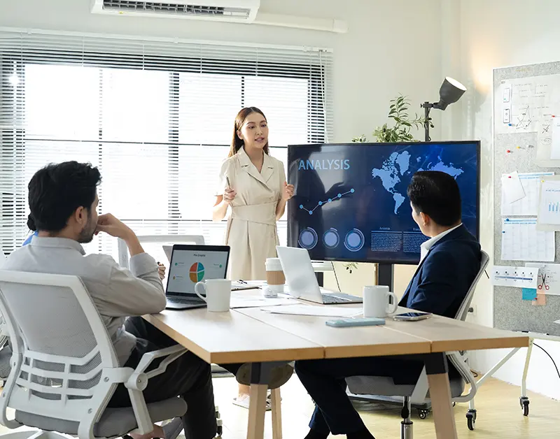 Corporate Meeting and Strategic Presentation Environment